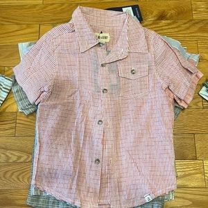 Bundle 8 Boys linen dress shirts